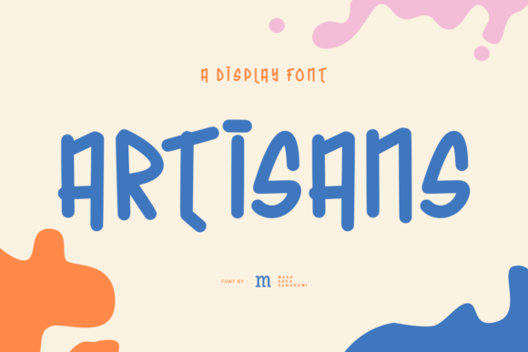 Artisans Display Font: A Playful Typeface for Editorial Design