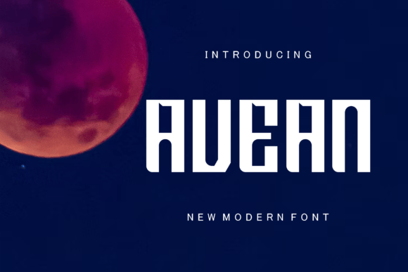 Avean: Elegant Display Font for Business Branding