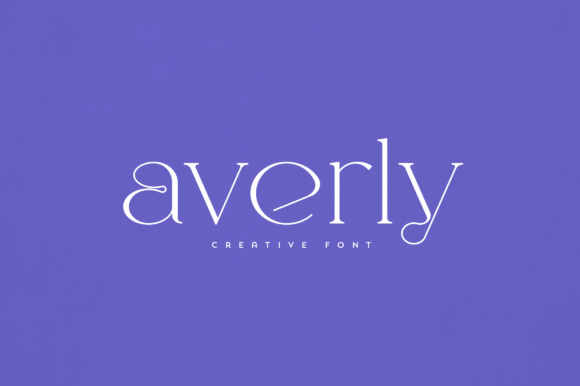 Averly Font: Elegant Display Fonts for Small Business Branding