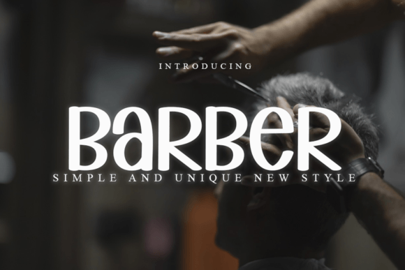 Barber Font: A Modern Handwritten Typeface for Web Designers