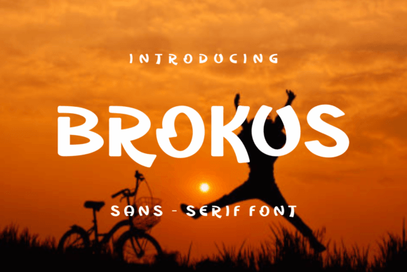 Brokus Font: A Cool and Unique Display for Campaign Graphics