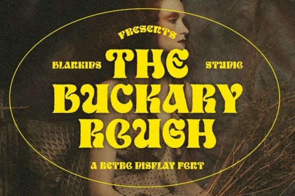 Buckary: A Retro Display Font for Unique Web Design