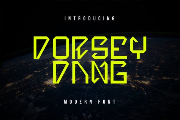 Dorsey Dang Font for Sharp, Modern Business Branding