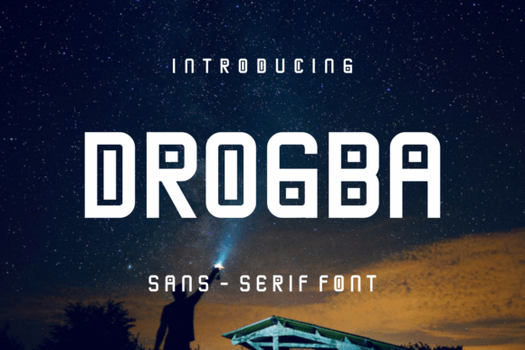 Drogba: A Fun Display Font for Handmade Sellers
