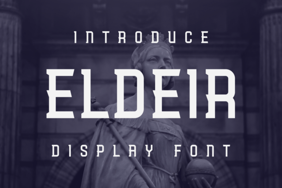 Eldier: A Fun & Unique Display Font for Memorable Branding