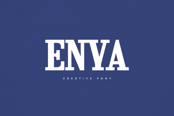 Enya Display Font for Elegant Web Branding