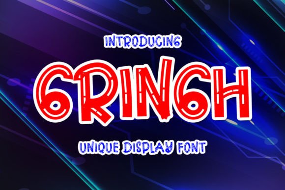 Gringh: A Sweet and Elegant Display Font for Joyful Branding
