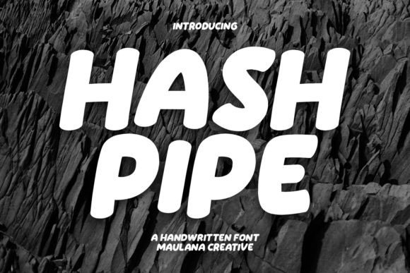 Hash Pipe: A Bold Display Font for Editorial Design