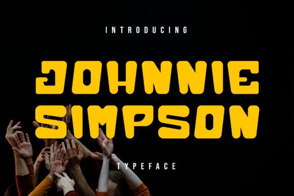 Johnie Simpson: A Sharp Display Font for Bold Editorial Design