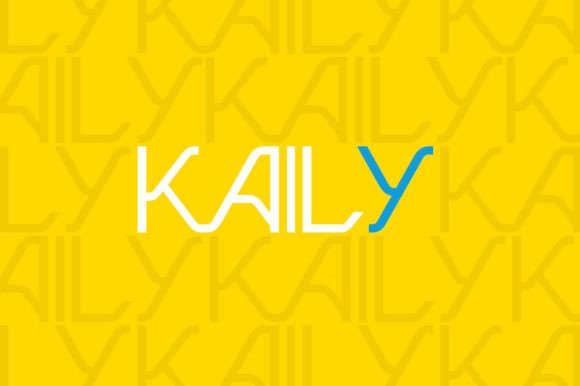 Kaily Font: A Modern Display Typeface for Makers