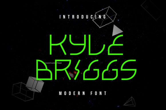 Kyle Briggs: A Sharp Modern Display Font for Bold Branding