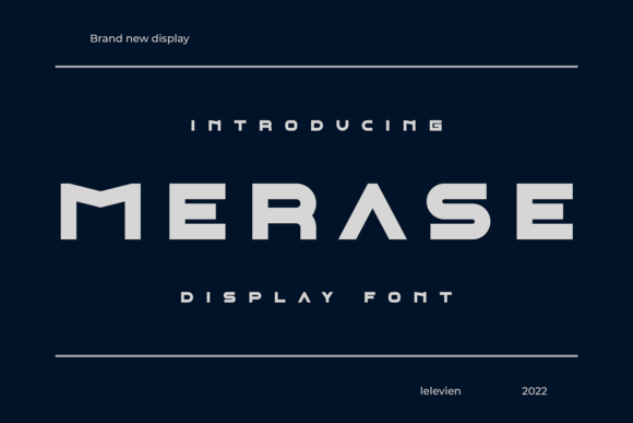 Merase: The Display Font Every Marketer Should Test