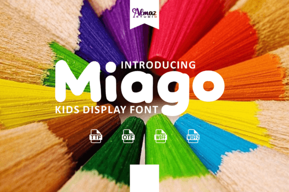 Miago: A Sweet & Bold Brushed Font for Brand Owners
