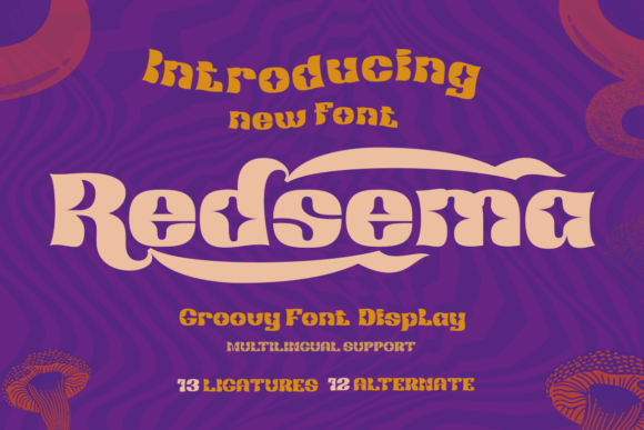 Redsema Display Font for Memorable Branding