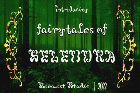 Selendra Display Font for Mythical and Folklore-Inspired Web Designs