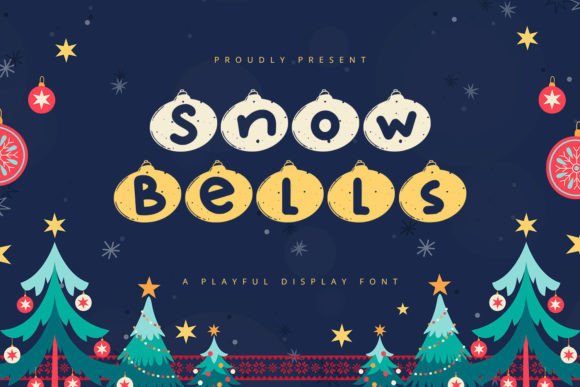 Snow Bells Display Font for Playful Branding & Marketing