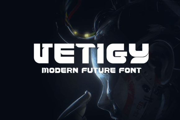 Vetigy: A Unique Display Font for Crafters & Makers